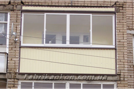 лоджия остекление в киеве